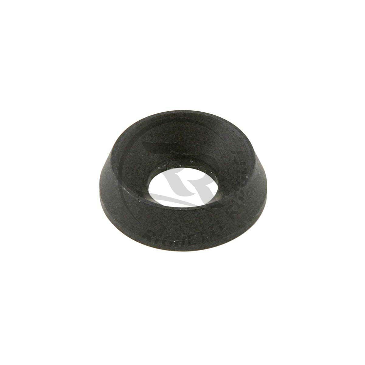 20 Rondelle Di Finitura A Testa Svasata M8 | Alluminio Anodizzato Rosso | Diametro Interno 8mm, Esterno 18mm, Spessore 5mm | Per Fissaggi Industriali E Fai-da-te | Resistenti E Precise