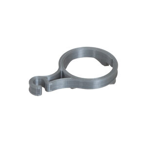 Fuel Line Support for 30mm Dell'Orto Carburetor, Silver colour